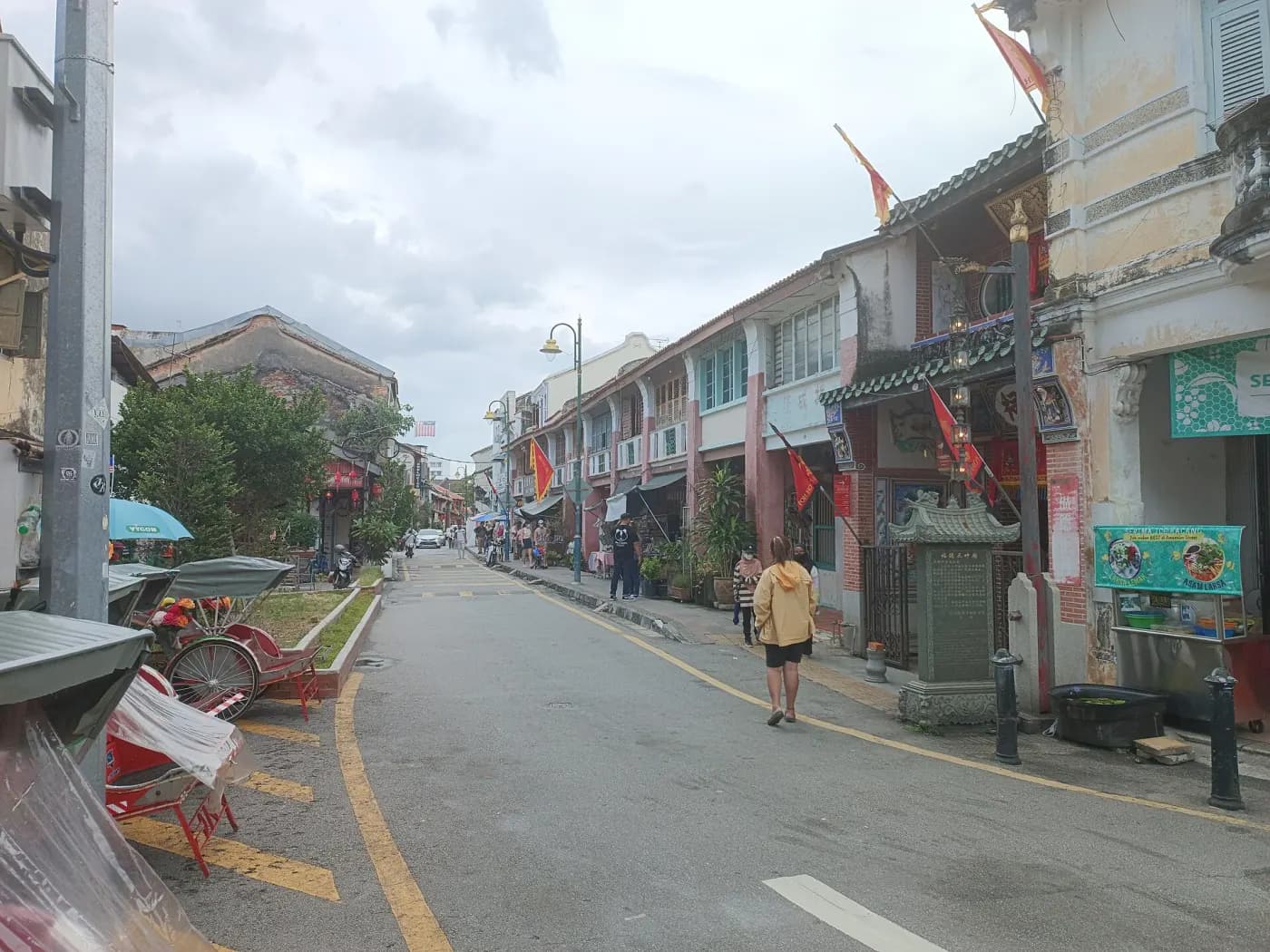 Armenian Street within the George Town World Heritage Site in Penang