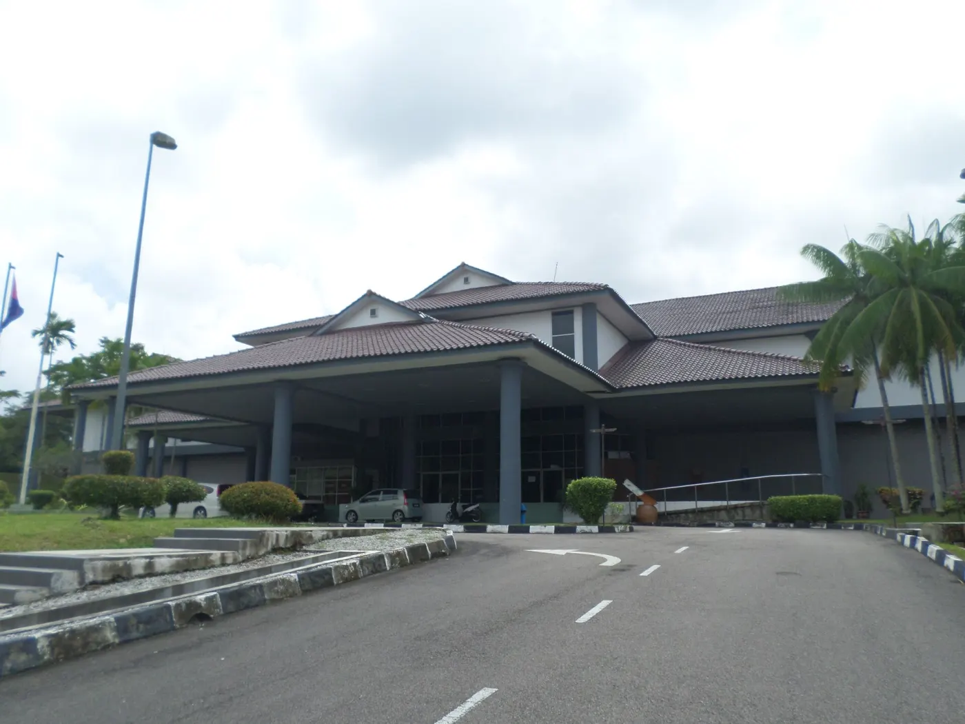 The entrance and exterior of Muzium Kota Tinggi in Johor