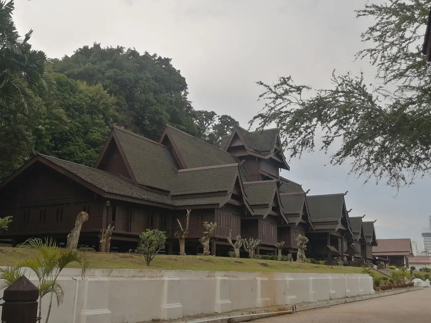 The reconstructed Melaka Sultanate Palace Museum in Bandar Hilir